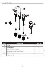 Предварительный просмотр 2 страницы Allen + Roth 0702753 Manual