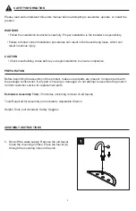 Предварительный просмотр 3 страницы Allen + Roth 0702753 Manual