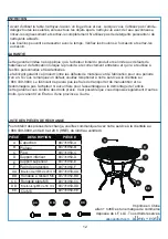 Предварительный просмотр 12 страницы Allen + Roth 0731950 Manual