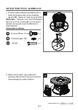 Предварительный просмотр 27 страницы Allen + Roth 0733490 Manual