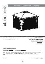 Предварительный просмотр 1 страницы Allen + Roth 0740241 Manual