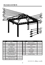 Предварительный просмотр 2 страницы Allen + Roth 0740241 Manual