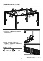 Предварительный просмотр 4 страницы Allen + Roth 0740241 Manual