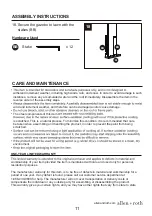 Предварительный просмотр 11 страницы Allen + Roth 0740241 Manual