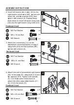 Предварительный просмотр 9 страницы Allen + Roth 0774145 Assembly Instructions Manual