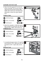 Предварительный просмотр 10 страницы Allen + Roth 0774145 Assembly Instructions Manual