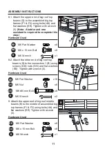 Предварительный просмотр 11 страницы Allen + Roth 0774145 Assembly Instructions Manual