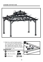 Предварительный просмотр 14 страницы Allen + Roth 0774145 Assembly Instructions Manual