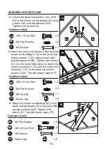 Предварительный просмотр 15 страницы Allen + Roth 0774145 Assembly Instructions Manual