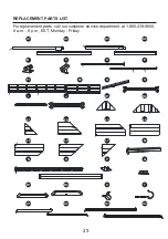 Предварительный просмотр 23 страницы Allen + Roth 0774145 Assembly Instructions Manual