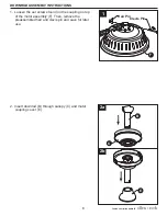 Предварительный просмотр 6 страницы Allen + Roth 0803776 Manual