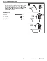 Предварительный просмотр 8 страницы Allen + Roth 0803776 Manual