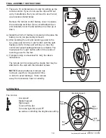 Предварительный просмотр 14 страницы Allen + Roth 0803776 Manual