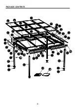 Предварительный просмотр 2 страницы Allen + Roth 0915439 Assembly Instructions Manual