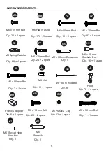 Предварительный просмотр 4 страницы Allen + Roth 0915439 Assembly Instructions Manual