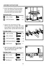 Предварительный просмотр 8 страницы Allen + Roth 0915439 Assembly Instructions Manual