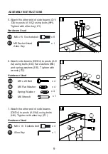 Предварительный просмотр 9 страницы Allen + Roth 0915439 Assembly Instructions Manual