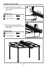 Предварительный просмотр 17 страницы Allen + Roth 0915439 Assembly Instructions Manual