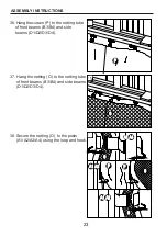 Предварительный просмотр 23 страницы Allen + Roth 0915439 Assembly Instructions Manual