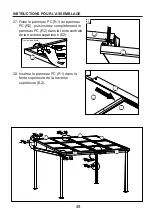 Предварительный просмотр 48 страницы Allen + Roth 0915439 Assembly Instructions Manual