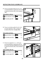 Предварительный просмотр 49 страницы Allen + Roth 0915439 Assembly Instructions Manual