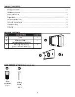 Preview for 2 page of Allen + Roth 0970854 Manual