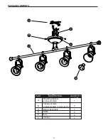 Preview for 2 page of Allen + Roth 17624-000 User Manual