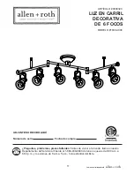 Preview for 11 page of Allen + Roth 18302-000 User Manual