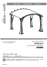 Предварительный просмотр 1 страницы Allen + Roth 1839858 Manual