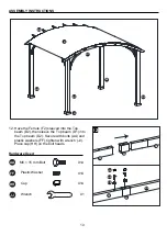 Предварительный просмотр 10 страницы Allen + Roth 1839858 Manual