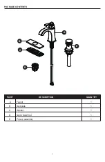 Предварительный просмотр 2 страницы Allen + Roth 2517115 Manual