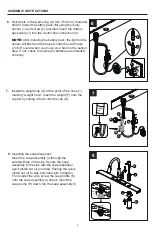 Preview for 7 page of Allen + Roth 2517130 Manual