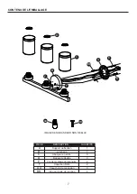 Предварительный просмотр 7 страницы Allen + Roth 2525802 Manual