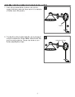 Предварительный просмотр 7 страницы Allen + Roth 42622 Installation Instructions Manual