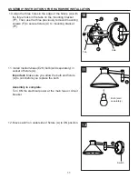 Предварительный просмотр 11 страницы Allen + Roth 42622 Installation Instructions Manual