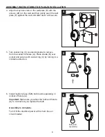 Предварительный просмотр 6 страницы Allen + Roth 42626 Installation Instructions Manual