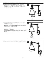 Предварительный просмотр 11 страницы Allen + Roth 42626 Installation Instructions Manual