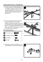 Предварительный просмотр 27 страницы Allen + Roth 807686 Manual