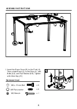 Предварительный просмотр 6 страницы Allen + Roth A102006002 Manual