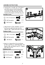 Предварительный просмотр 7 страницы Allen + Roth A102006002 Manual