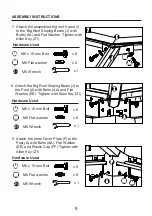 Предварительный просмотр 9 страницы Allen + Roth A102006002 Manual