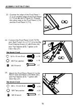 Предварительный просмотр 15 страницы Allen + Roth A102006002 Manual