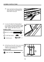 Предварительный просмотр 16 страницы Allen + Roth A102006002 Manual