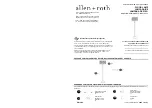 Preview for 1 page of Allen + Roth CH0102-FL Quick Start Manual