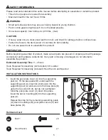 Предварительный просмотр 5 страницы Allen + Roth GF-18S112B Assembly Manual