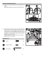 Предварительный просмотр 15 страницы Allen + Roth GF-18S112B Assembly Manual