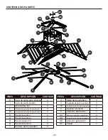 Предварительный просмотр 20 страницы Allen + Roth GF-18S112B Assembly Manual