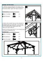 Предварительный просмотр 11 страницы Allen + Roth L-GZ604PCO-F 0697455 Assembly Instructions Manual