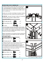 Предварительный просмотр 29 страницы Allen + Roth L-GZ604PCO-F 0697455 Assembly Instructions Manual