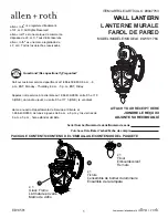 Allen + Roth LWS1176C Installation Instructions Manual preview